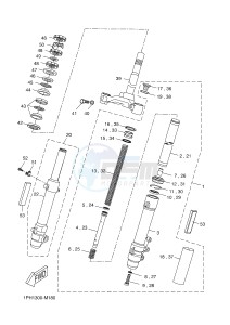 NS50 AEROX R (1PH5 1PH5 1PH5 1PH5 1PH5) drawing FRONT FORK