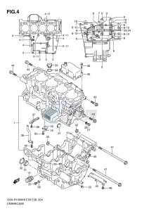 GSX-R1000 (E3-E28) drawing CRANKCASE