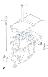 DF 9.9 drawing Oil Pan