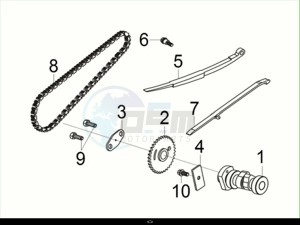 CRUISYM 125 (LV12W3-EU) (M2) drawing CAM SHAFT