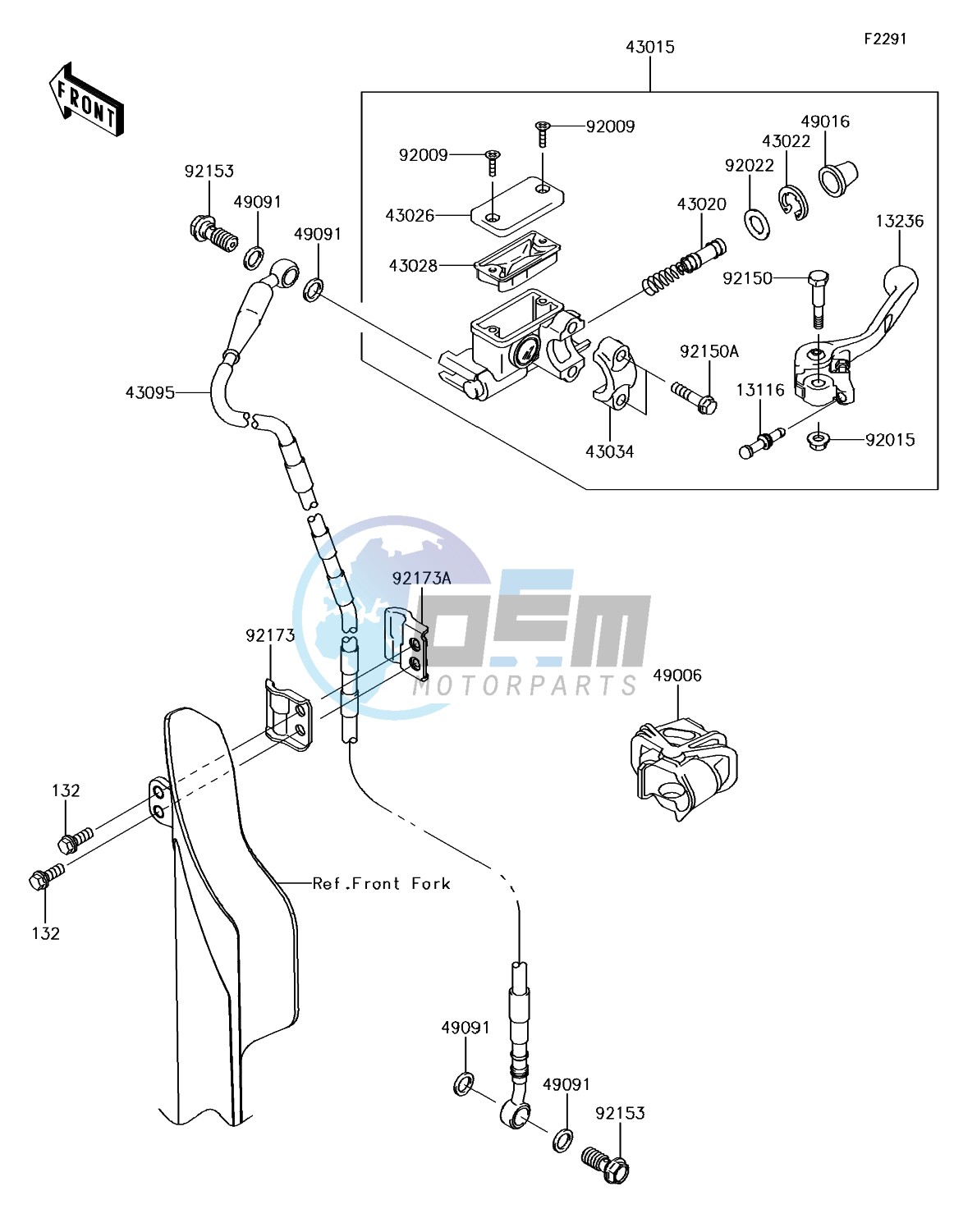 Front Master Cylinder