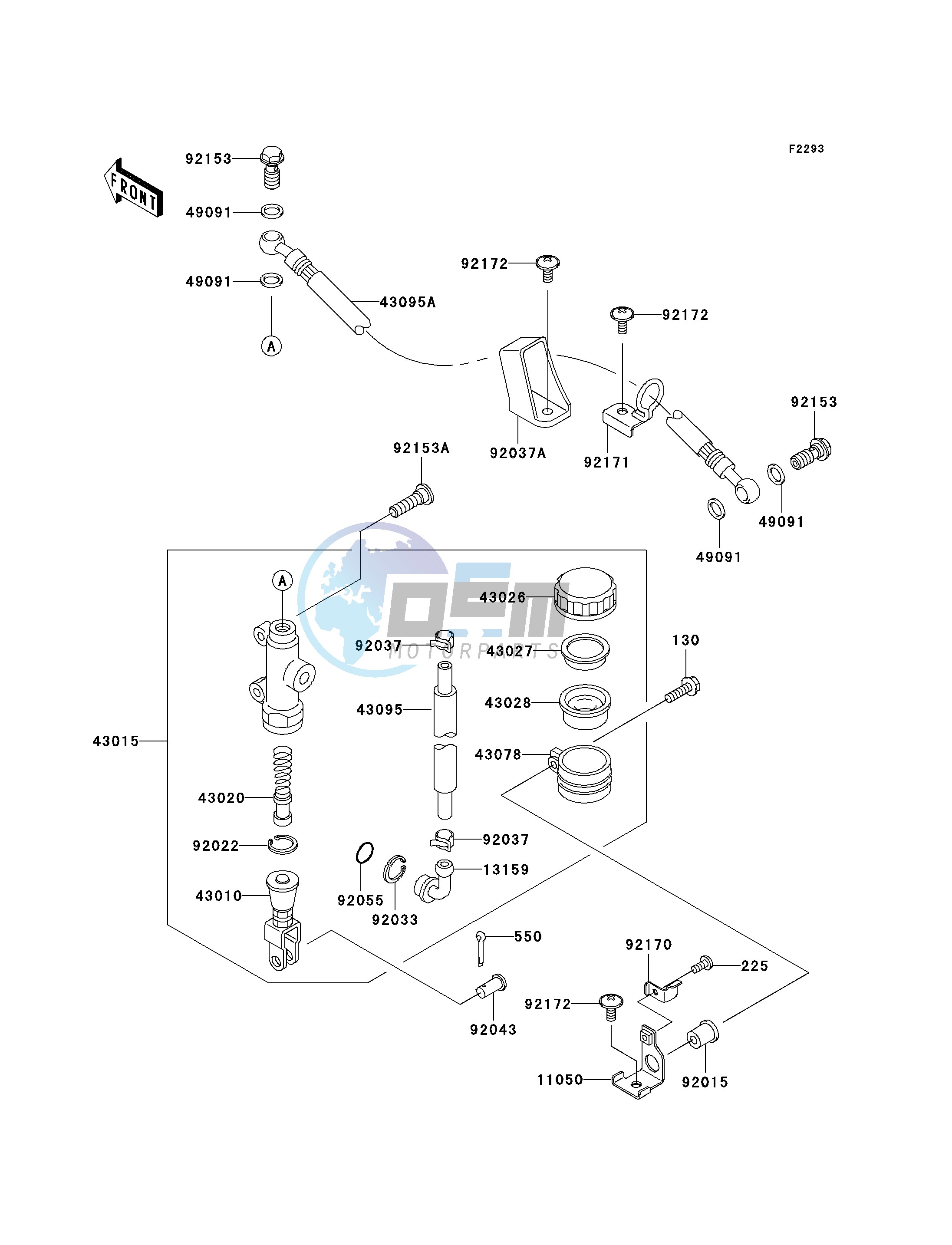 REAR MASTER CYLINDER