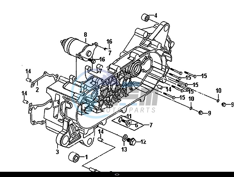 L. CRANK CASE