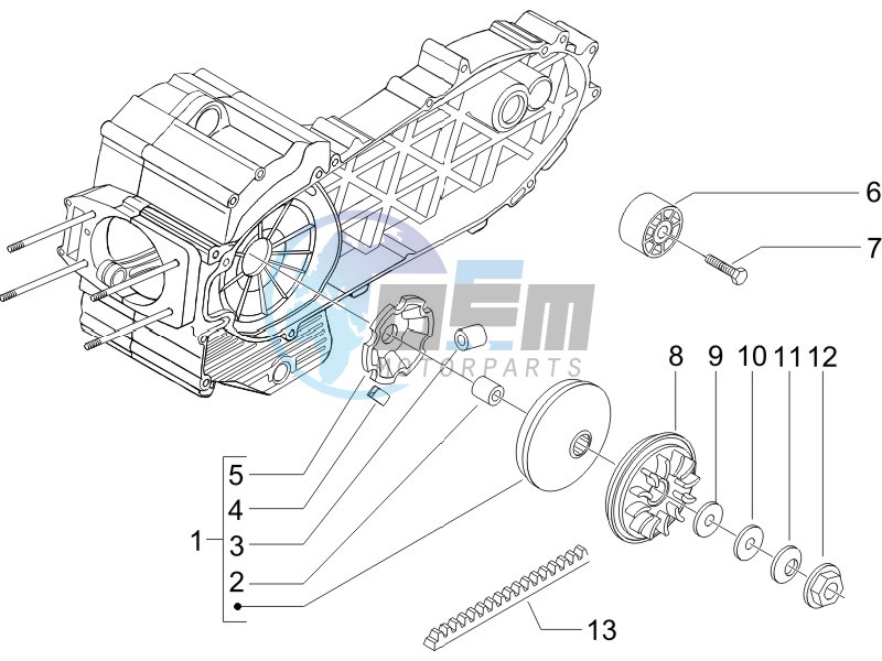 Driving pulley