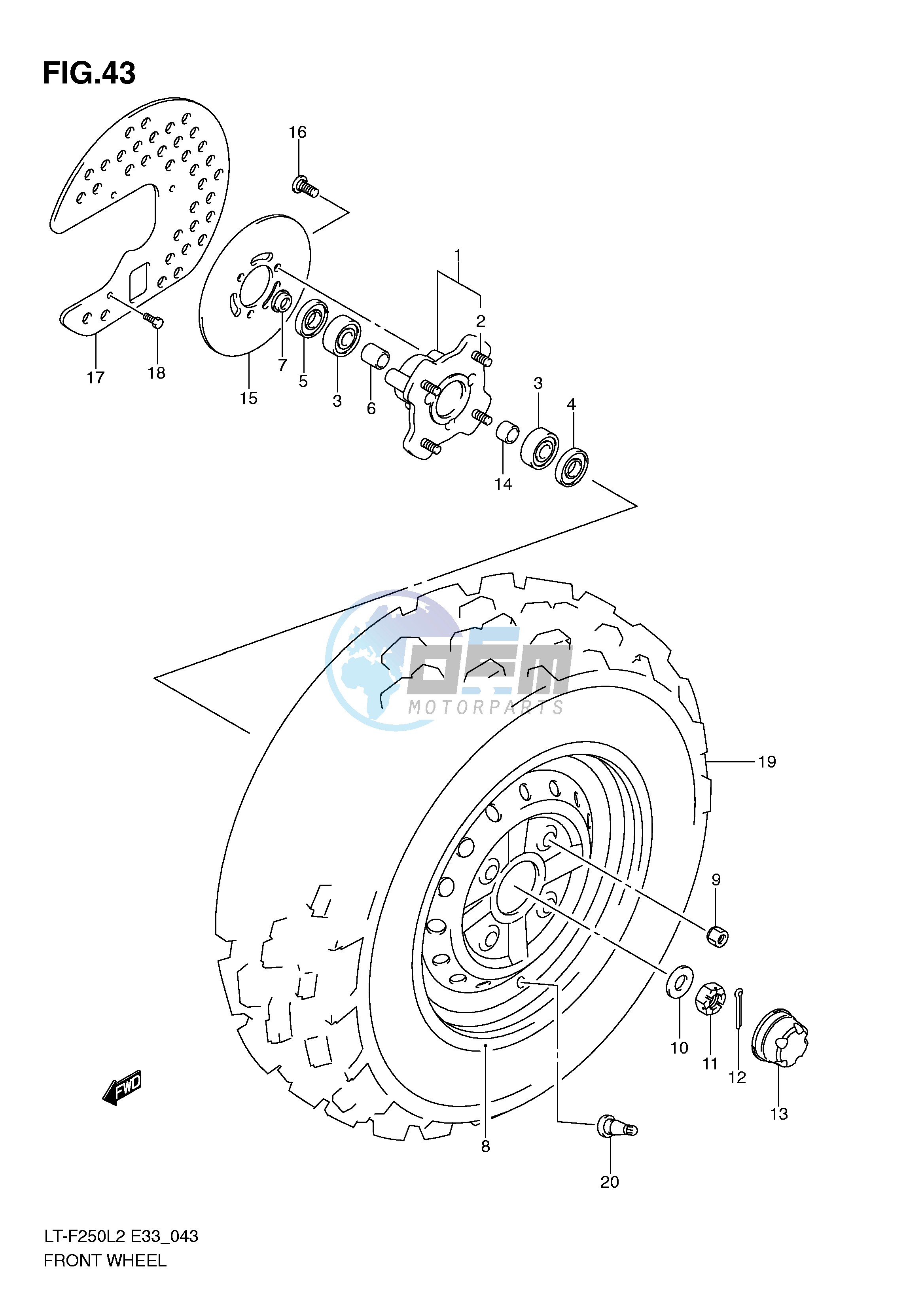 FRONT WHEEL