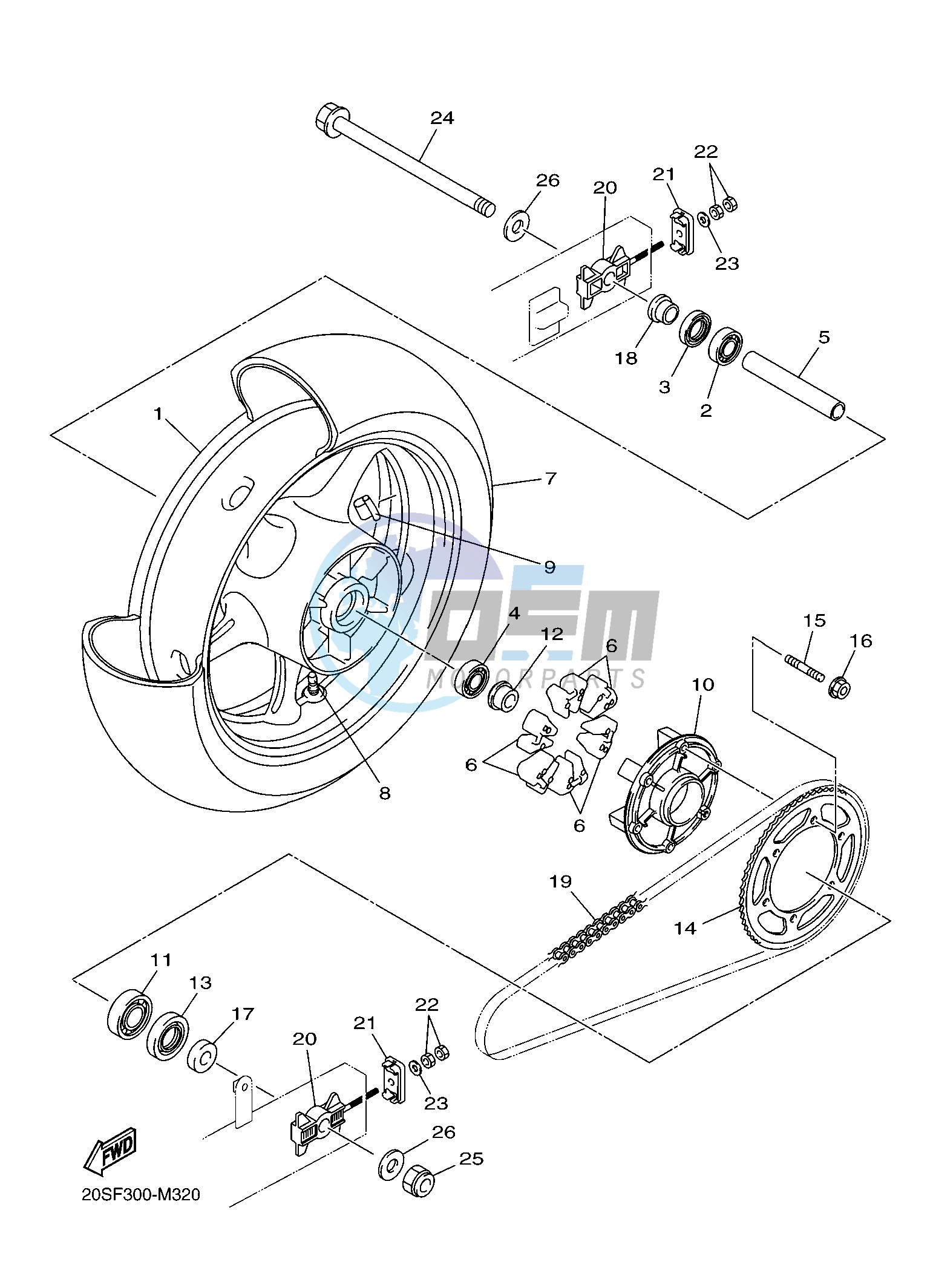 REAR WHEEL