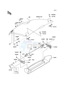 MULE_610_4X4 KAF400ACF EU drawing Fenders