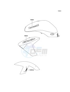 ER-6n ABS ER650B8F GB XX (EU ME A(FRICA) drawing Decals(Blue)(Black)