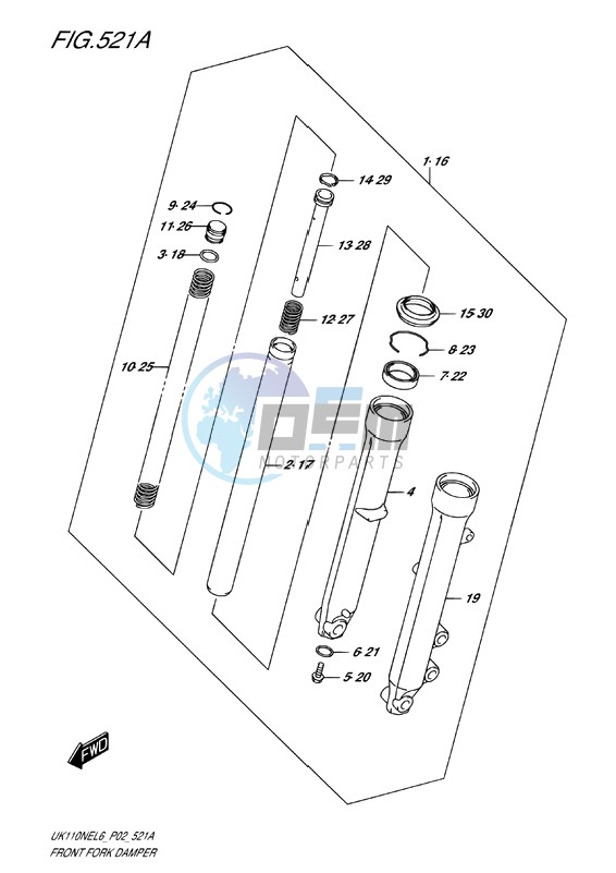 FRONT FORK DAMPER