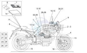 Griso S.E. 1200 8V USA-CND drawing Plate set-decal-op.handbooks