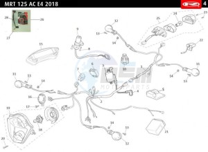 MRT-125-AC-E4-BLACK drawing ELECTRICAL