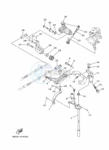 F40FEDL drawing THROTTLE-CONTROL