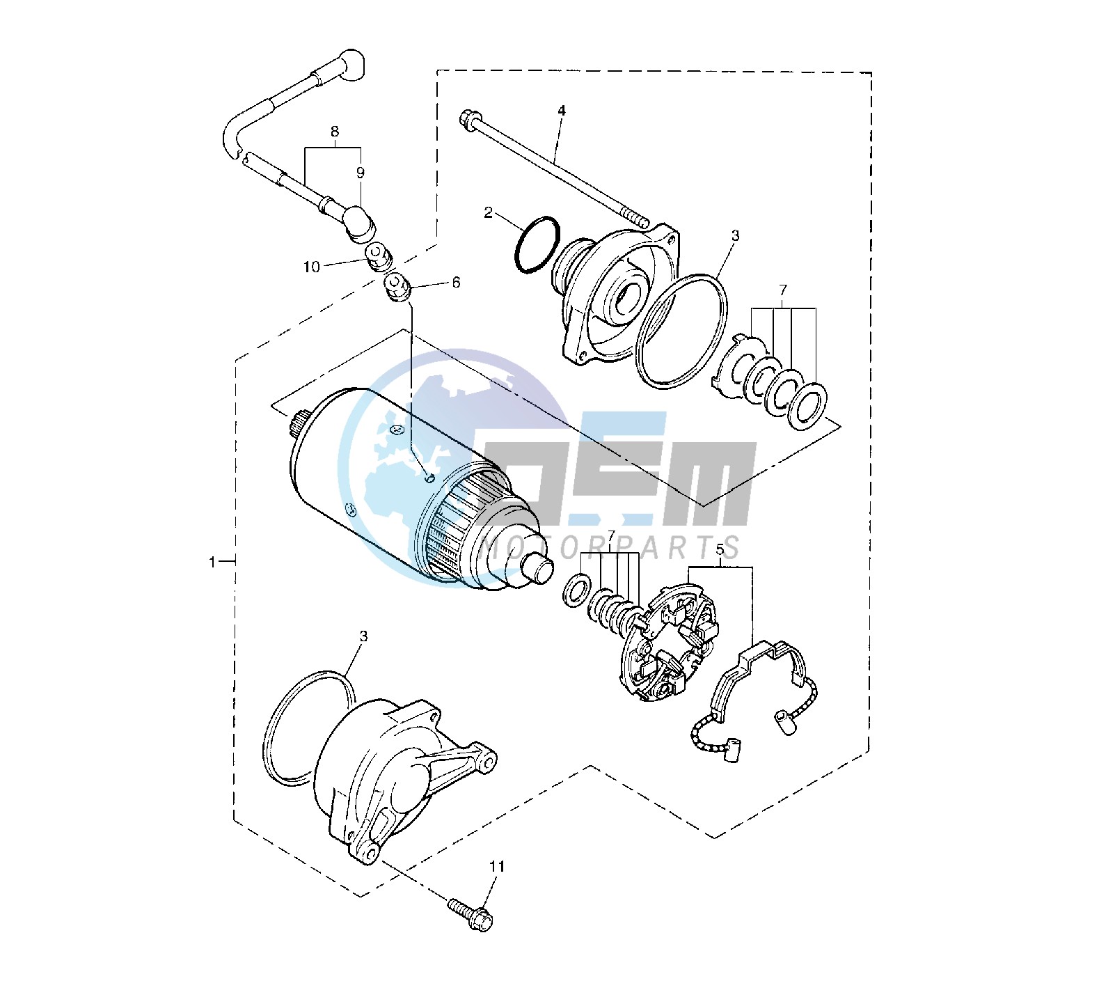 STARTING MOTOR