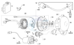 RS 125 drawing Ignition unit