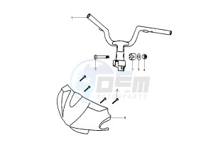 VIVACITY SERIE SPECIAL - 50 cc drawing STEERING HANDLE