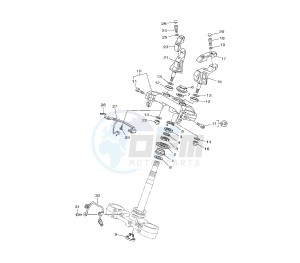 MT-01S 1700 drawing STEERING