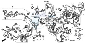 ST1300A9 Australia - (U / ABS MME) drawing WIRE HARNESS (ST1300A)