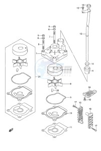 DF 40A drawing Water Pump