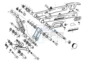 GPR REPLICA - 50 cc drawing REAR ARM