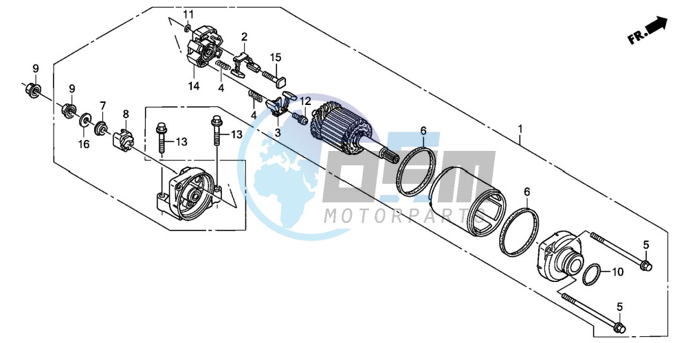 STARTING MOTOR