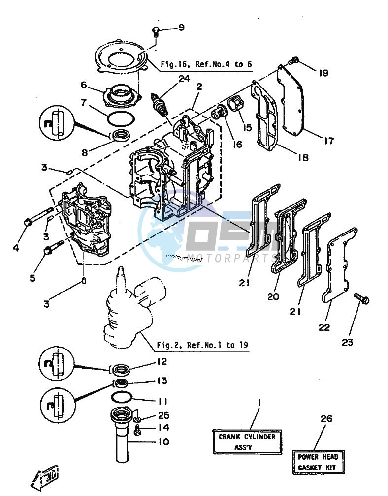 CYLINDER--CRANKCASE