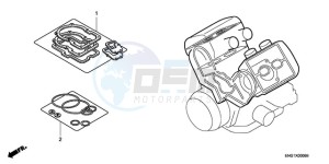 ST1300A9 ED / ABS MME drawing GASKET KIT A