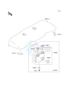 KVF 360 B [PRAIRIE 360] (B1-B3) [PRAIRIE 360] drawing HEADLIGHT-- S- -