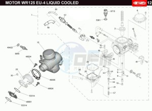 MARATHON-125-PRO-E4-SM-REPLICA-SERIES-AUSTRIA-MARATHON-125-PRO-SM-E4-YELLOW-BLACK-REPLICA-SERIES drawing CARBURETTOR - HT-COIL