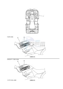 YFM450FWAD YFM45FGPAD GRIZZLY 450 EPS (1CTU 1CTV) drawing GRAPHICS