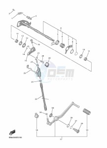 YZF600W YZF-R6 (BN6U) drawing SHIFT SHAFT