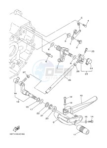 XV1900A MIDNIGHT STAR (1CR3) drawing SHIFT SHAFT