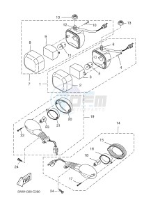 CW50 BW'S (5WWU) drawing FLASHER LIGHT