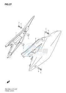 RM-Z450 EU drawing FRAME COVER