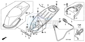 SH1259 Europe Direct - (ED) drawing SEAT/LUGGAGE BOX