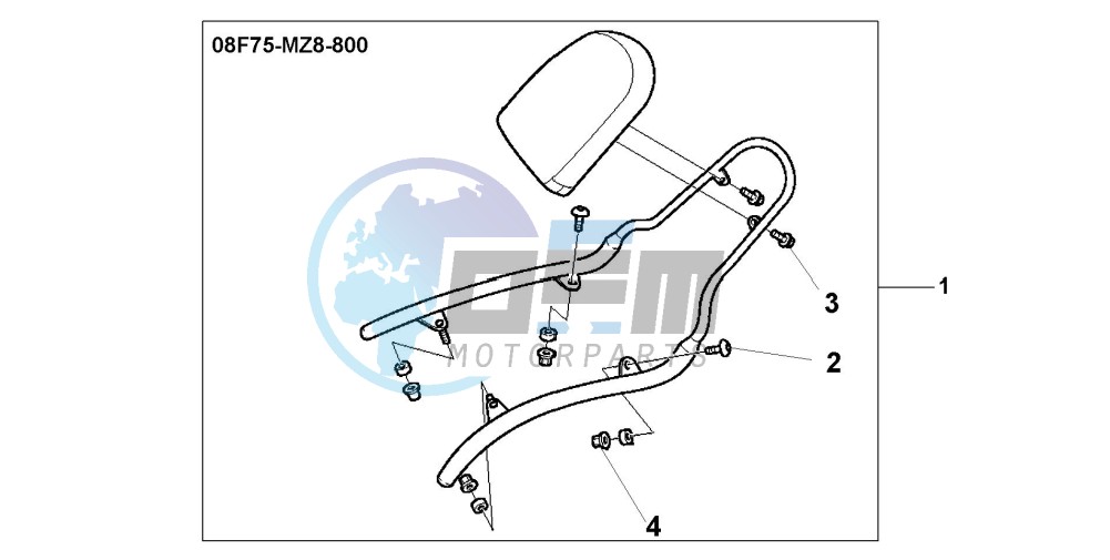 BACKREST KIT