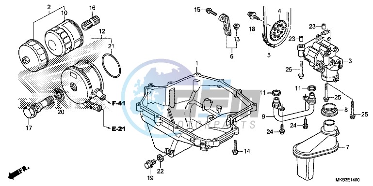 OIL PAN/ OIL PUMP