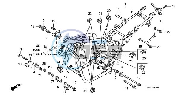 FRAME BODY