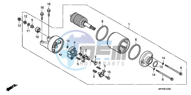 STARTING MOTOR