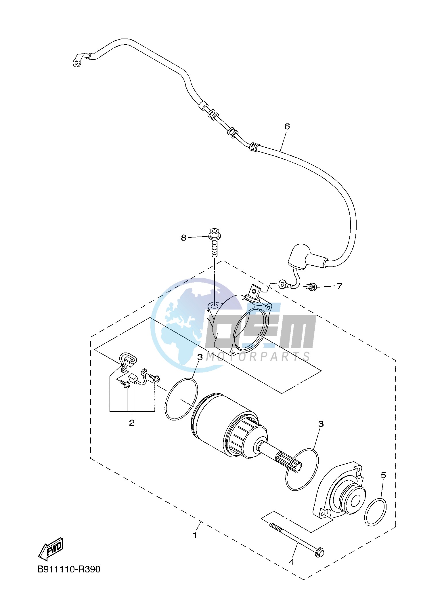 STARTING MOTOR