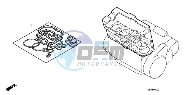 GASKET KIT A