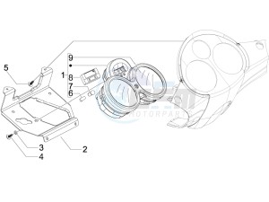 Carnaby 250 4t ie e3 drawing Meter combination - Cruscotto