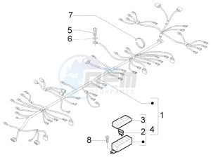 X9 250 Evolution drawing Main cacles unit