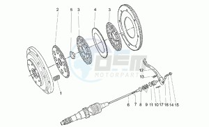 California 1100 Special Special drawing Clutch