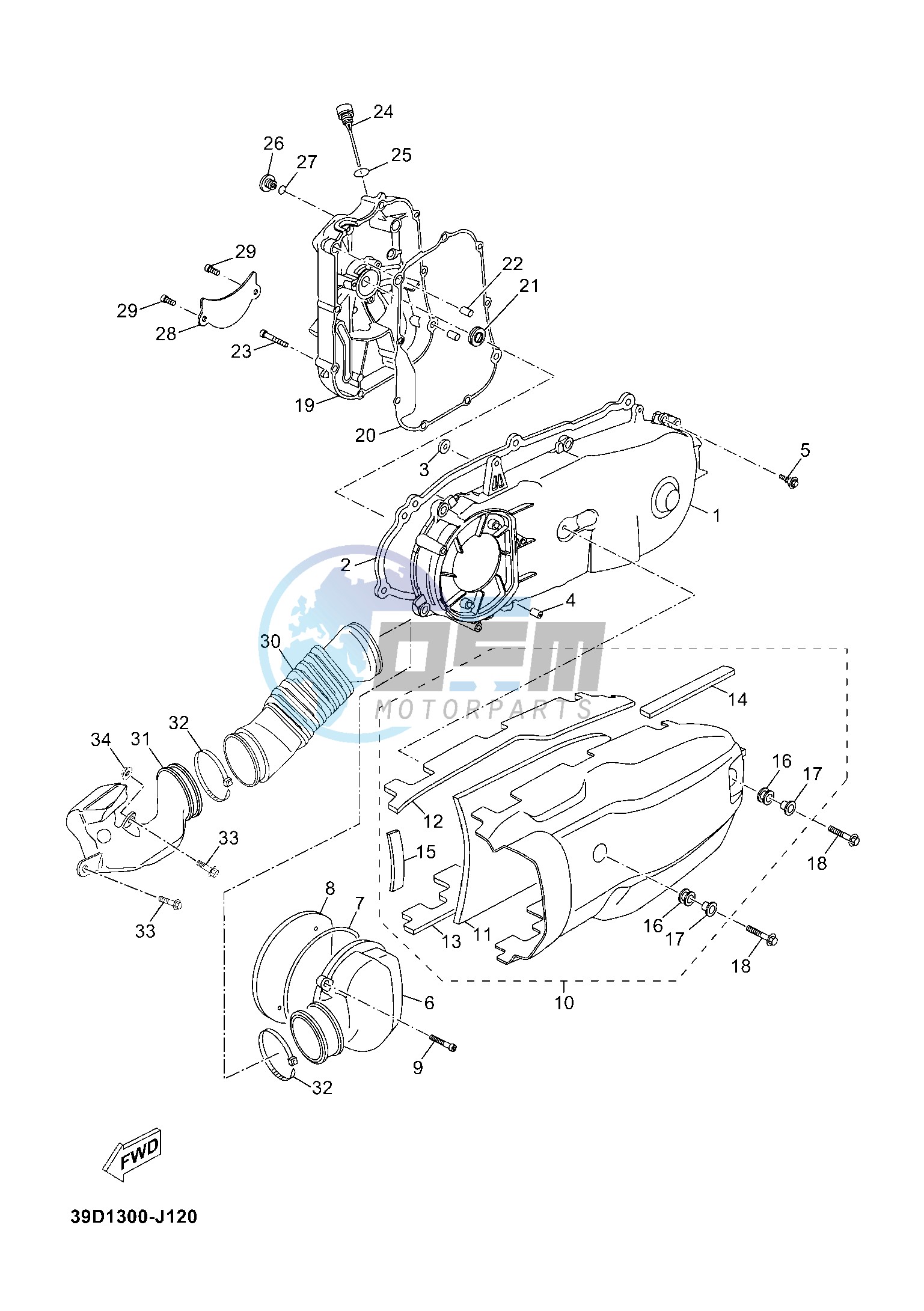 CRANKCASE COVER 1