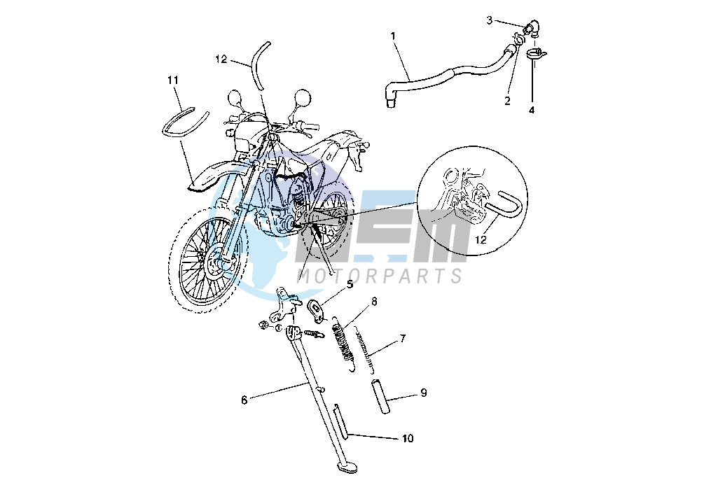 SIDE STAND EURO KIT