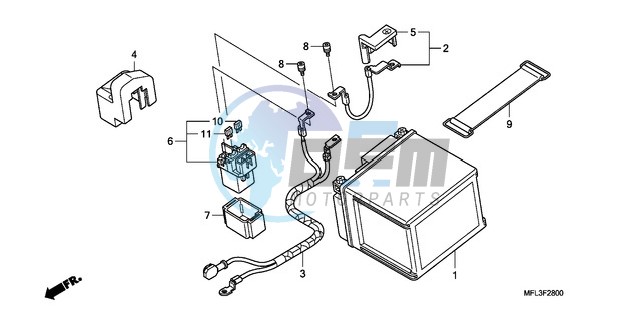 BATTERY (CBR1000RR)