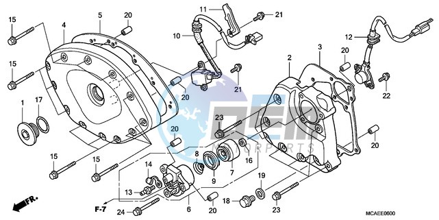 FRONT COVER/TRANSMISSION COVER