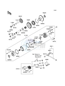 NINJA_ZX-10R ZX1000JCF FR XX (EU ME A(FRICA) drawing Starter Motor