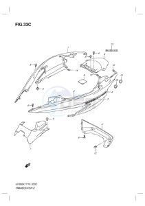 UH200 BURGMAN EU-UK drawing FRAME COVER