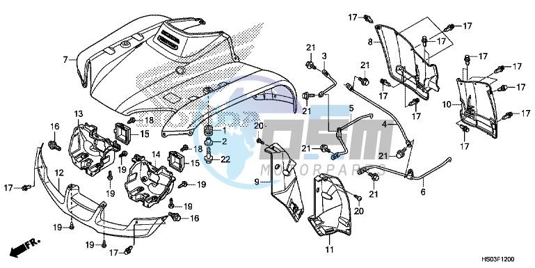 FRONT FENDER